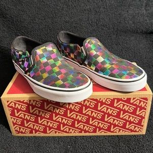 VANS - Asher / Iridescent CheckerBoard